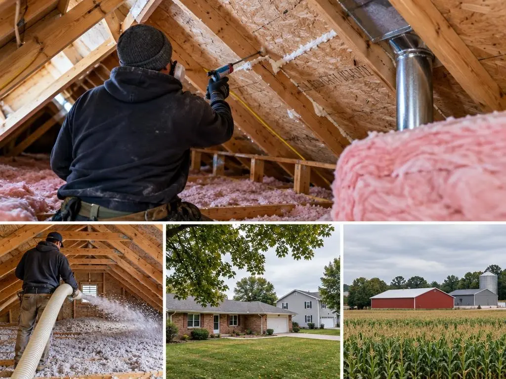 Attic Insulation & Air Sealing in Greenwood, IN